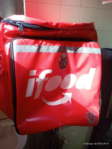 Bolsa térmica para motociclista e ciclistas
