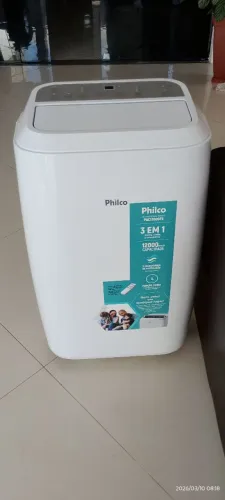 Ar condicionado portátil Philco 12.000 BTUs 127v