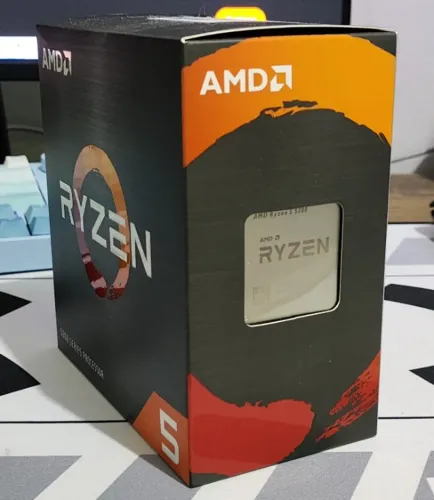 Processador AMD Ryzen 5 5500 (Lacrado na Caixa / Nunca Usado)