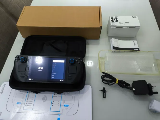 Steam deck LCD 512gb na caixa top demais
