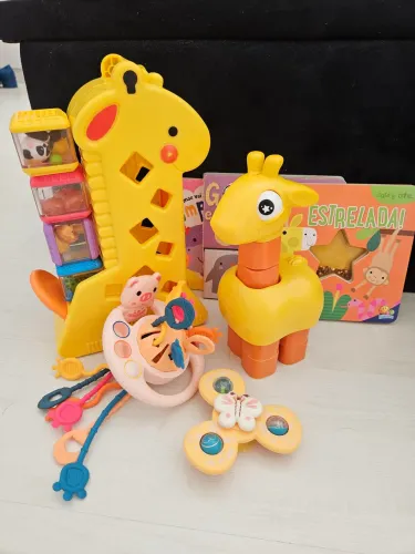 Lote brinquedos criança pequena