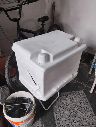 Baú para Moto - Ideal para Transporte de Baterias