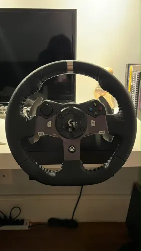 Volante e pedal videogame LOGITECH G920 driving force original