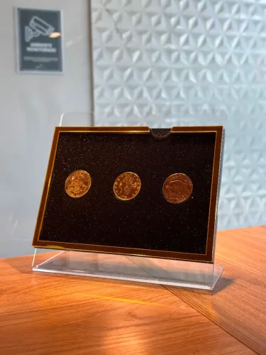 MOEDAS DE OURO 22K ? HISTÓRIA E VALOR EM UMA SÓ PEÇA! ?