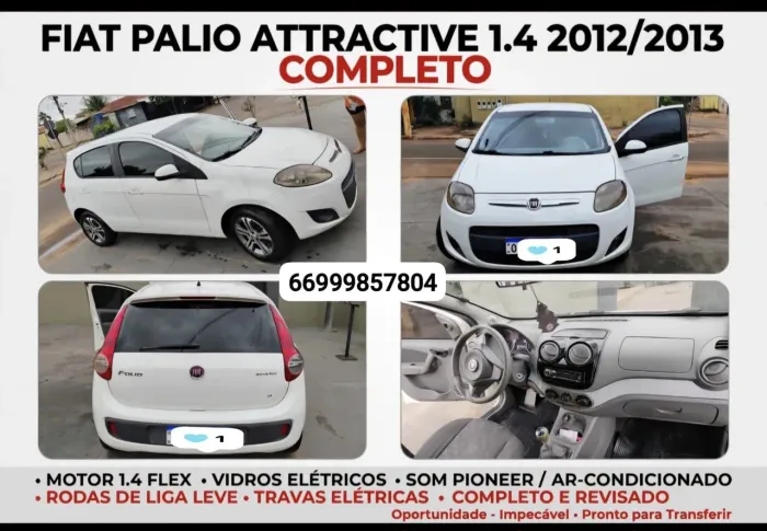 Fiat Palio Attra./italia 1.4 EVO F.flex 8V 5P 2013