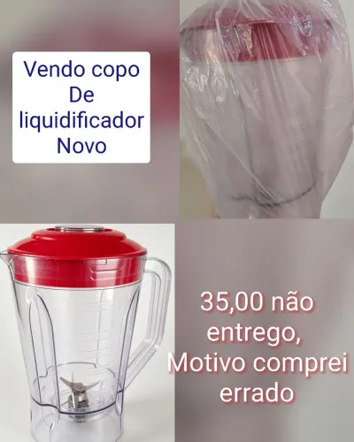 Copo de liquidificador novo