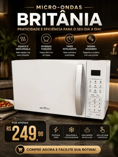 MICROONDAS BRITÂNIA