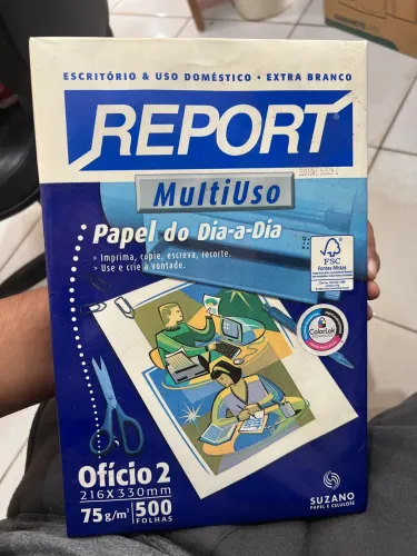 Papel ofício 2 500 folhas