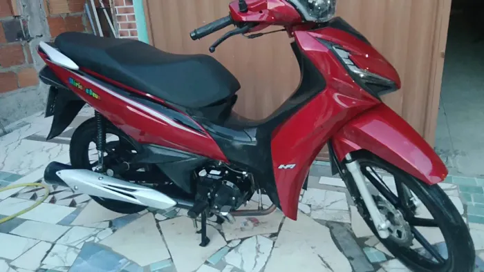 Moto 125 com Partida Eletrica
