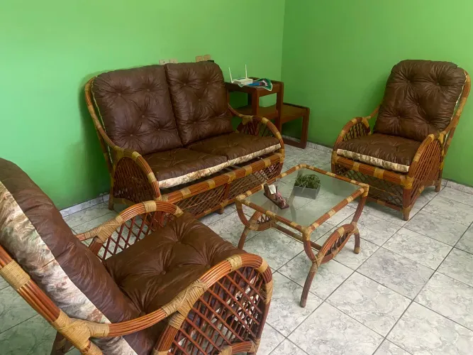 Cadeiras cana da índia