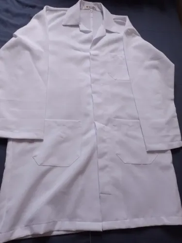 Jaleco branco marca CRISTINA profissional tam M