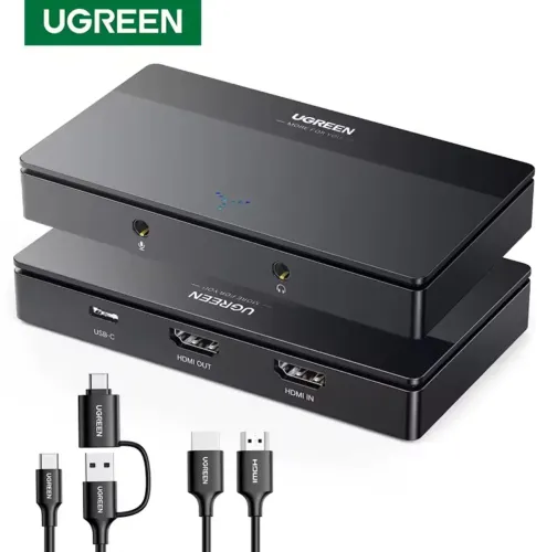Placa de captura Ugreen -Usados 2 vezes somente.l, sem nenhum defeito (fotos no chat)