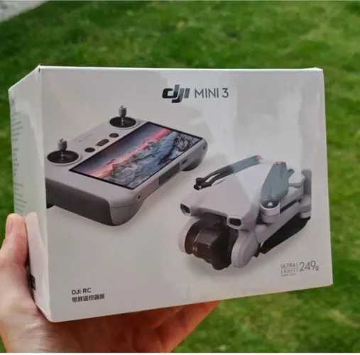 DJI MINI 3 - CONTROLE COM TELA | NOVO E LACRADO NA CAIXA