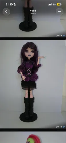 Frankie clássica, ghoulia clássica e Elissabat
