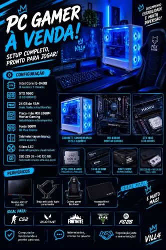 Setup gamer