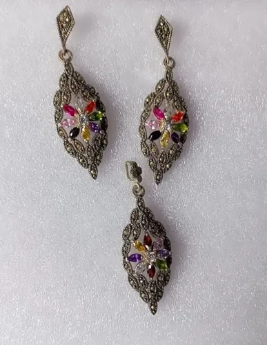Conjunto prata 925