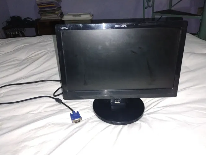 MONITOR PHILIPS 18.5 HD - MODELO 191VWA8/57 - VGA + ÁUDIO