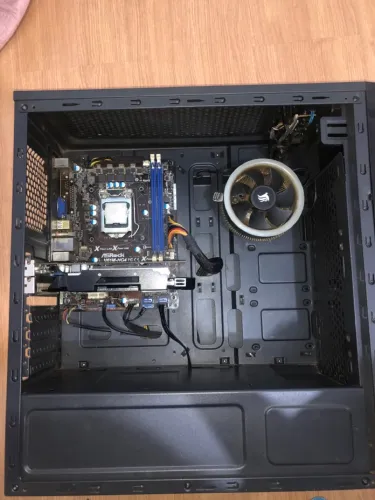 Vendo gabinete + placa mãe h61+gtx750 4 gb 16 ram i7 3770
