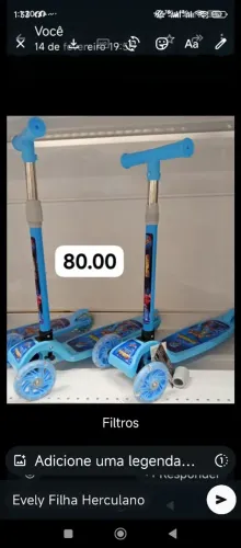 Patinete luminoso 
