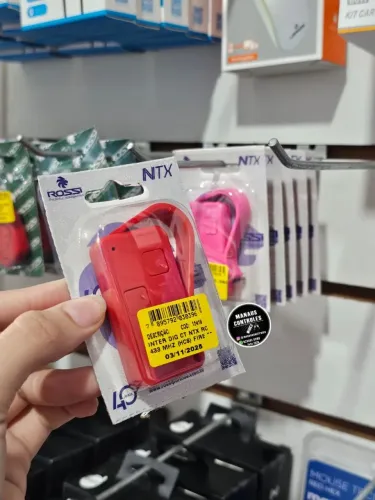 Controle para portão eletrônico Rossi Vermelho (Controle Residencial) - Faço Entrega 