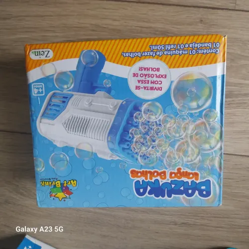 Pistola de bolha