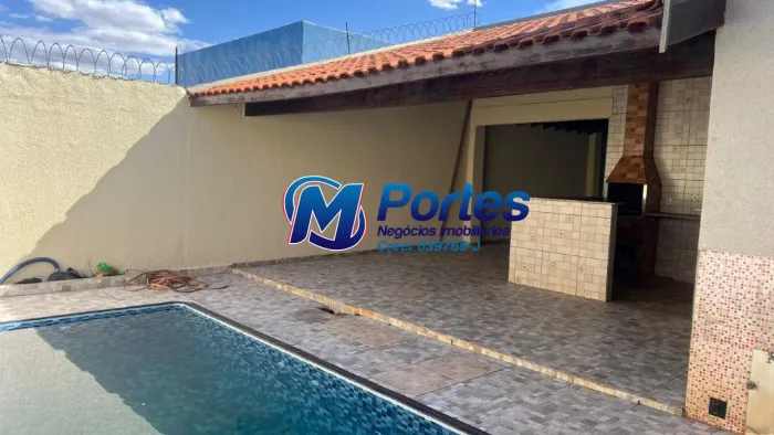 Casa à venda, Jardim California/Barretos, 3 quartos, 1 suíte, piscina, quiosque, cozinha a