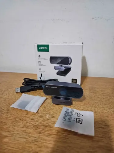 Webcam UGREEN 4K 30FPS / Full HD 60FPS - USB Plug and Play