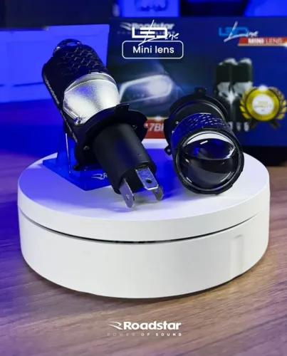 PROMOÇÃO! PROJETOR H4 ROADSTAR LÂMPADA POWER OF LIGHT 1° ANO DE GARANTIA + ENTREGA GRÁTIS!