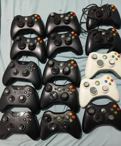 15 Controles xbox 12 360 e 3 one quebrado