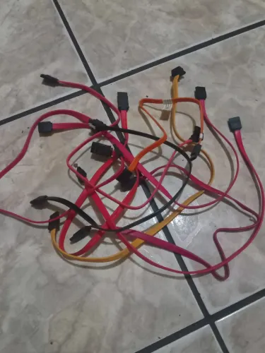 Cabos sata rede força fan hdmi