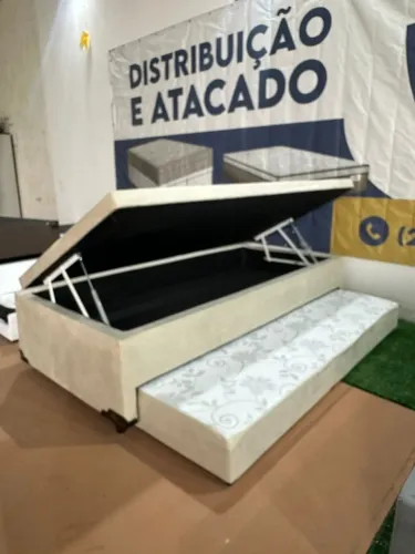 Base Bau Solteiro 3em1 com acama auxiliar(Colchão de cima não incluso)Chame no Chat!