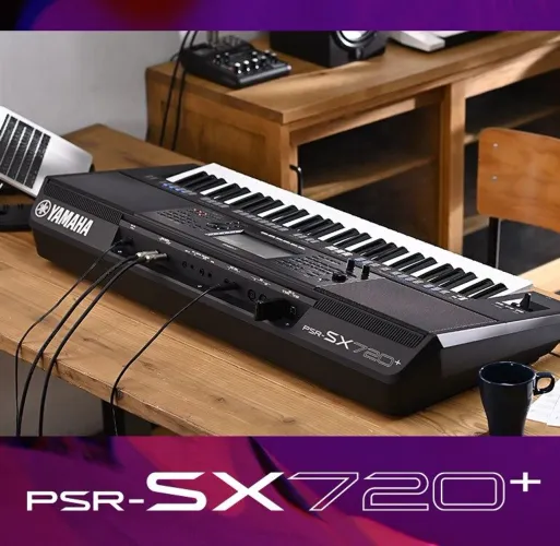 Teclado Yamaha PSR SX 720 Plus novo lacrado!