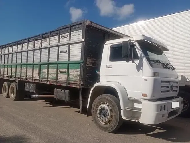 VW 16170 truck 6x2 ano 1994/95 gaiola de boi