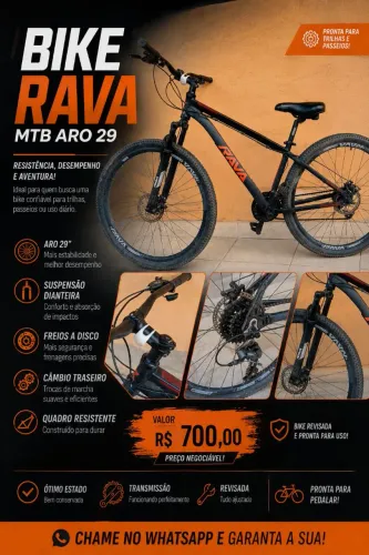 Bike Rava aro 29