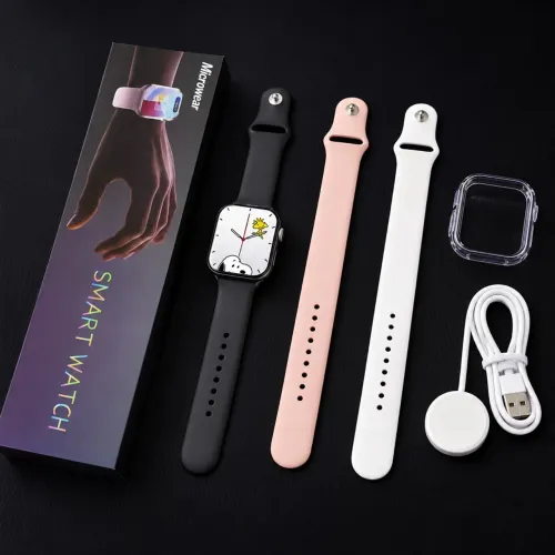 Smartwatch Microwear Relógio Inteligente Tela Colorida Carregamento Magnético