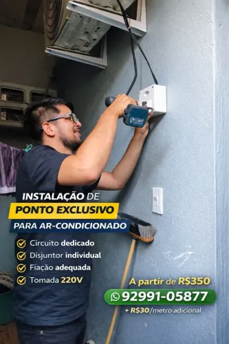 Eletricista em Manaus - Instalação, Manutenção e Troca de Tomadas