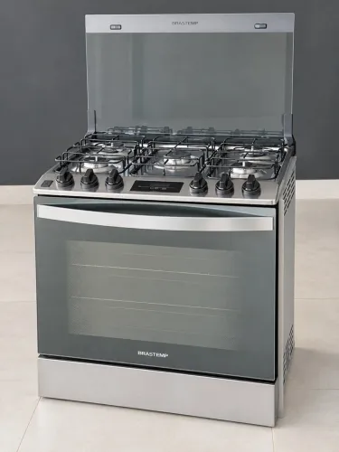 Fogão de Embutir Brastemp 5 Bocas Inox