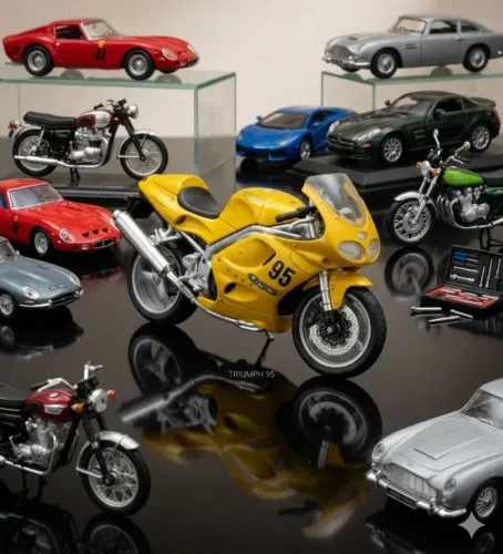 Moto miniatura Triumph Daytona 955i