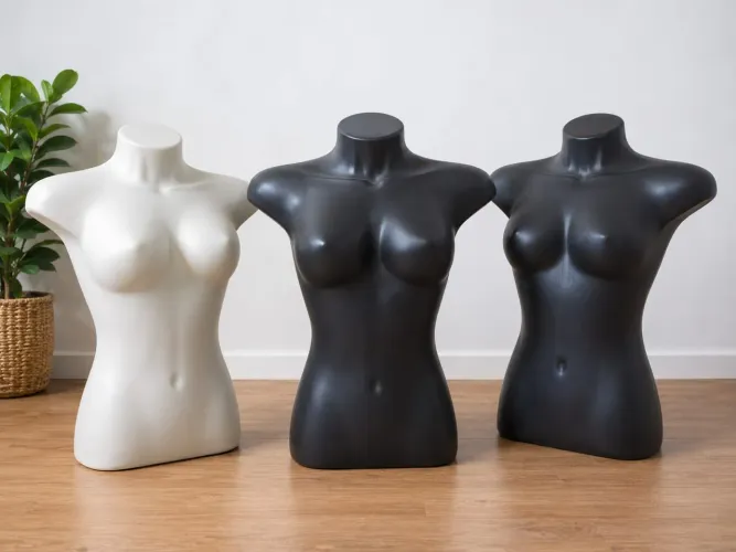 Busto para exposição feminino