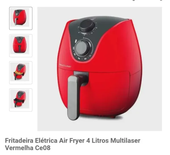 Air fryer Multilaser ce044 4 litros 220v