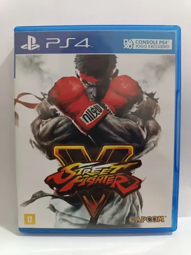 Streer Fighter V - PS4 - Semi-Novo