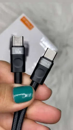 Cabos A'Gold Tipo C /USB-C 60W -