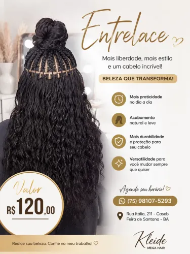 Kleide salão de beleza