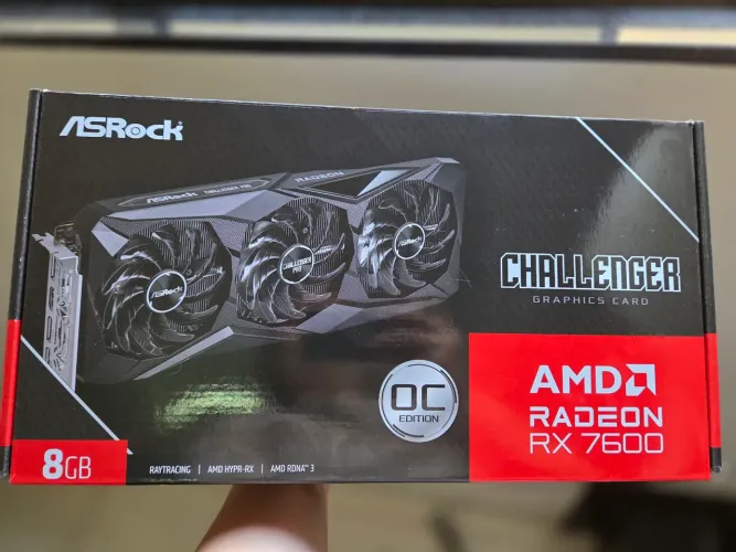 Placa de vídeo Asrock RX 7600 8gb