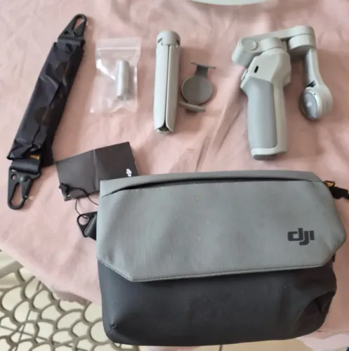 Estabilizador Gimbal DJI OM 4 - usado apenas 1 vez, novo!