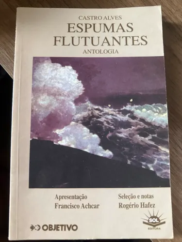 Livro espumas flutuantes - Castro Alves