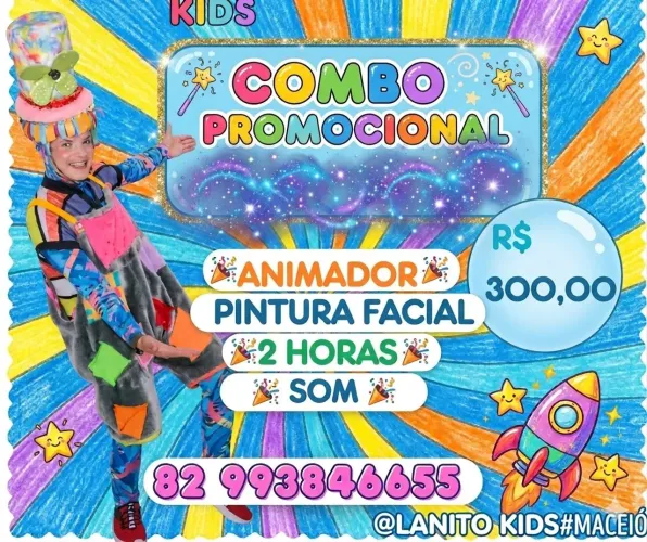 Palhaço para festas e eventos