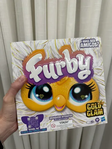 Furby Gold Glam - Brinquedo interativo [NOVO][LACRADO][ORIGINAL]