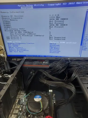 Pc i3 2120, 4gb ram, h61