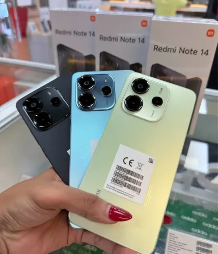 Redmi Note 14 256GB 8GB RAM LACRADO NOTA E BRINDES!$